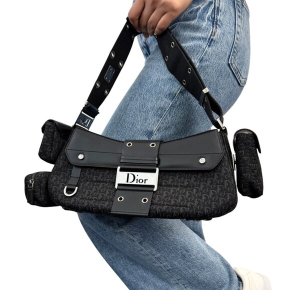 Christian Dior Vintage 2002 Trotter Street Chic Columbus Shoulder Bag [106082] - Picture 3 of 15